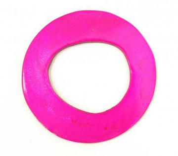 シェルドーナツ　外形約78mm(内径約45mm)　ピンク